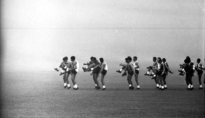Treino da Seleção de 1966 em Teresópolis - Foto: Arquivo Web